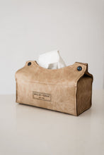 Load image into Gallery viewer, LEATHER - TISSUE BOX HOLDER
