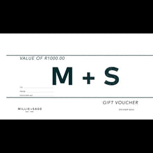 Load image into Gallery viewer, Millie + Sage - Gift Card