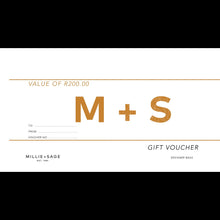 Load image into Gallery viewer, Millie + Sage - Gift Card