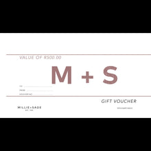 Load image into Gallery viewer, Millie + Sage - Gift Card