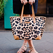 Load image into Gallery viewer, Leopard - Boxi Tote Handbag