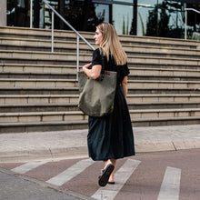 Load image into Gallery viewer, Canvas Slow Shopper Bag