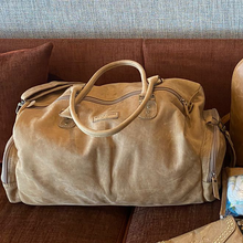 Load image into Gallery viewer, The Leather Overnight Bag