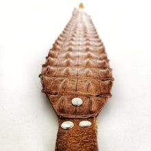 Load image into Gallery viewer, Crocodile Leather- Rifle Shoulder Strap