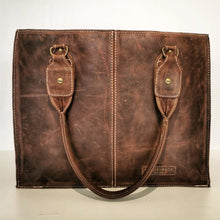 Load image into Gallery viewer, The Box File - Leather Travel Bag