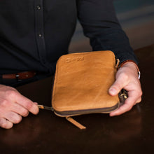 Load image into Gallery viewer, Leather Travel Wallet