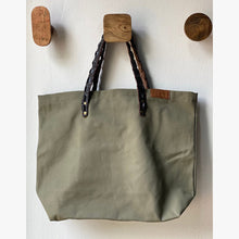 Load image into Gallery viewer, Canvas Slow Shopper Bag