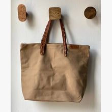 Load image into Gallery viewer, Canvas Slow Shopper Bag