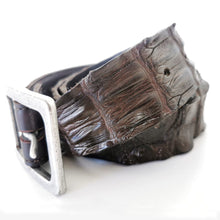 Load image into Gallery viewer, Leather Crocodile Belts