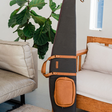 Load image into Gallery viewer, LEATHER + CANVAS RIFLE BAG
