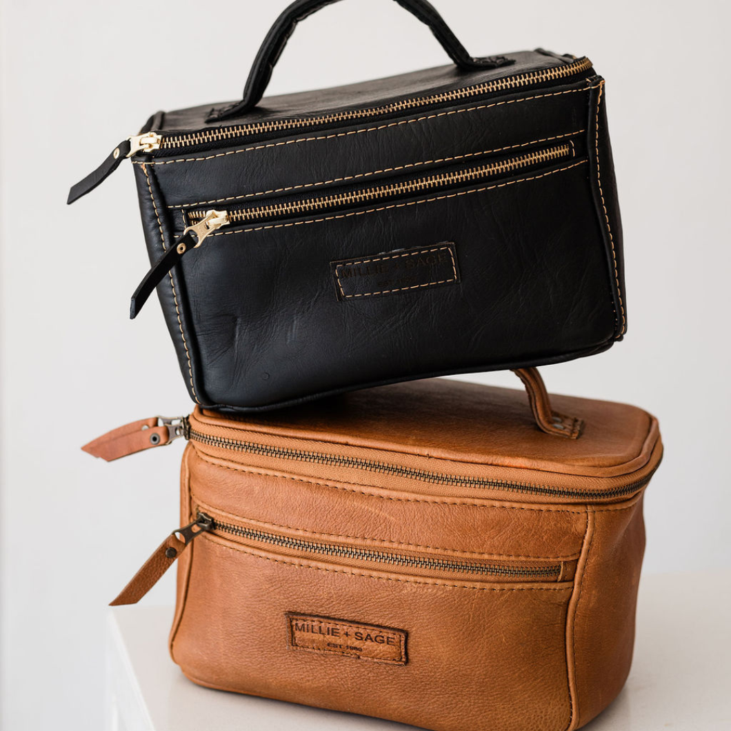 NECESSITY VANITY – GENUINE FULL LEATHER