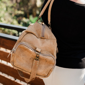 The Leather Overnight Bag