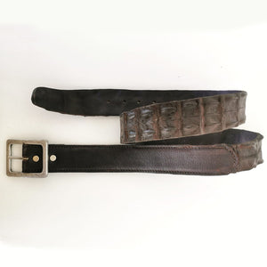 Leather Crocodile Belts