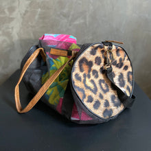 Load image into Gallery viewer, Poppie - Leopard Print Gym Bag
