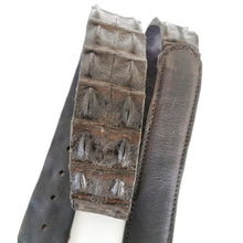 Load image into Gallery viewer, Leather Crocodile Belts
