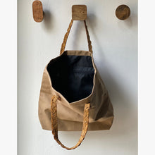 Load image into Gallery viewer, Canvas Slow Shopper Bag
