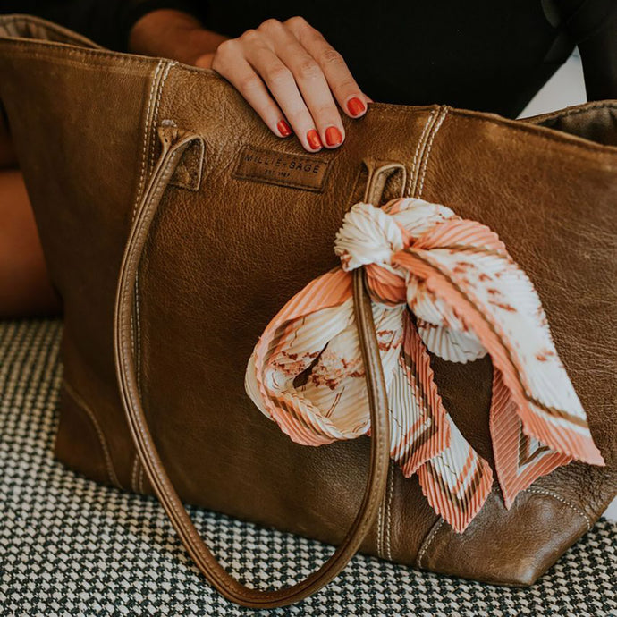 Charlotte - Leather Tote Handbag